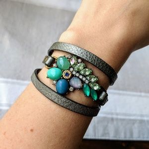 Chloe + Isabel Leather Wrap Bracelet